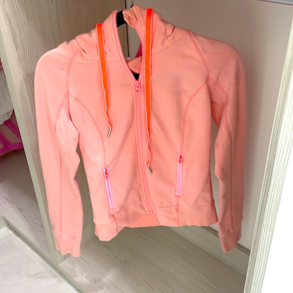 Lululemon Zip Up Jacket with hood. Size 6